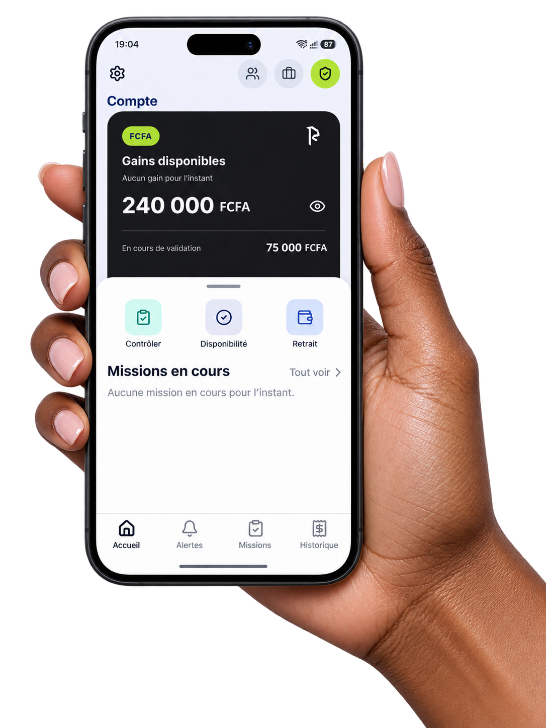 Application Paiyora : vérification de conformité côté valideur